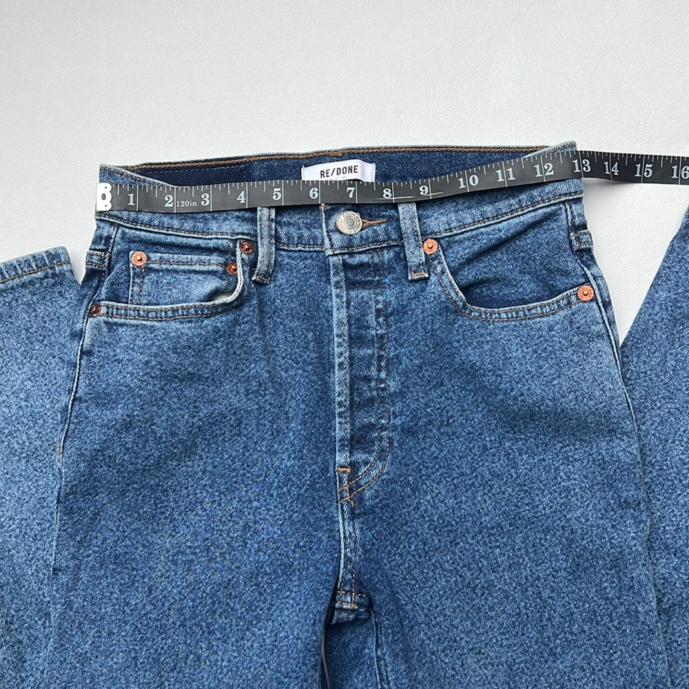 RE/DONE women’s jeans High Rise Wonder Woman stretch comfort essential 80s Retro - Picture 12 of 16